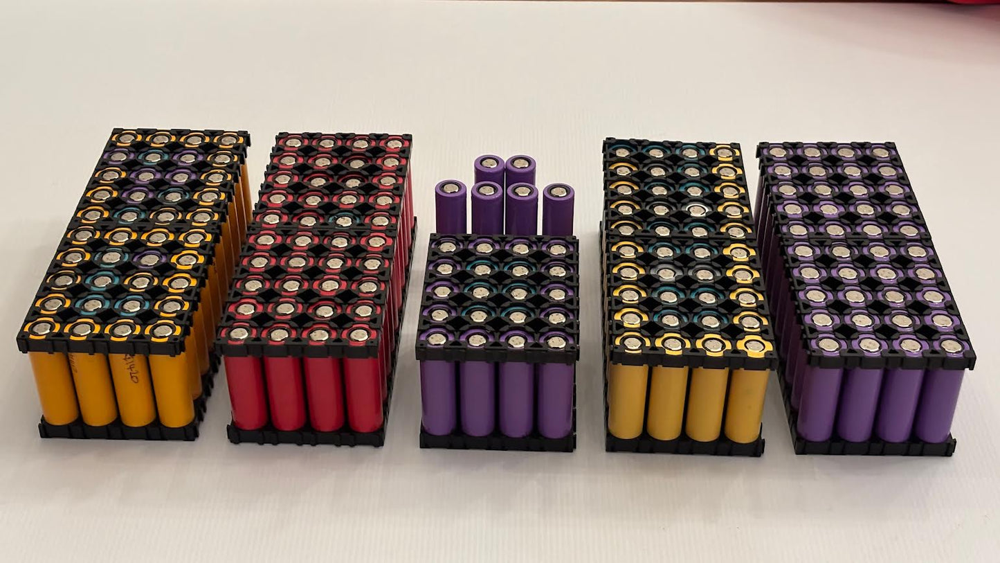 186x 2.2Ah 18650 Lithium-Ion INR cells