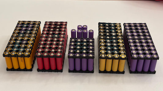186x 2.2Ah 18650 Lithium-Ion INR cells