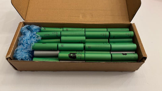 80x SONY 2Ah high discharge 18650 Lithium-Ion cells