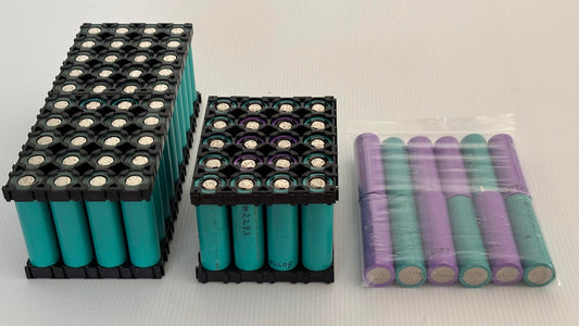 72x 2.6Ah 18650 Lithium-Ion cells
