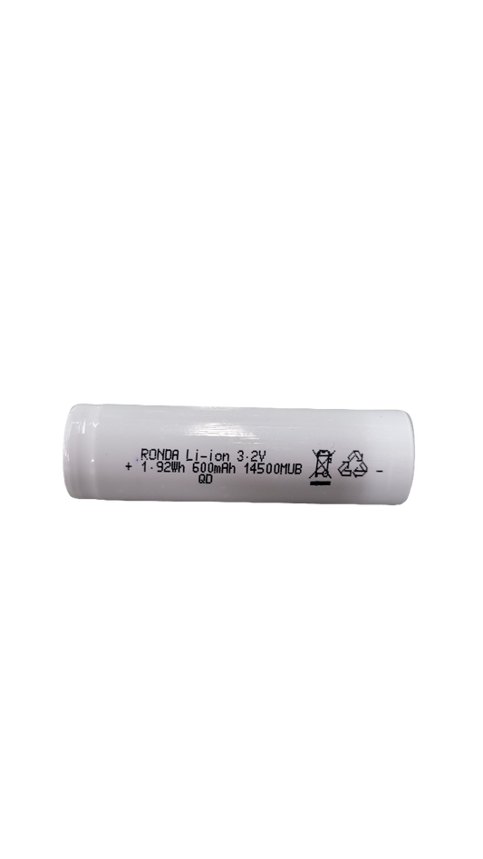 NEW OLD STOCK 600mAh LFP (LiFePO4) 14500 Cylindrical cell