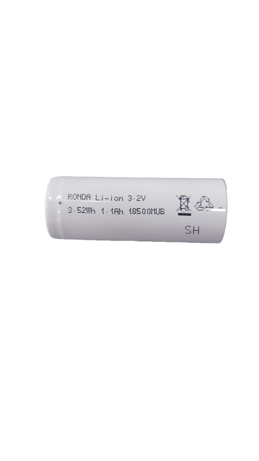 NEW OLD STOCK 1.1Ah LFP (LiFePO4) 18500