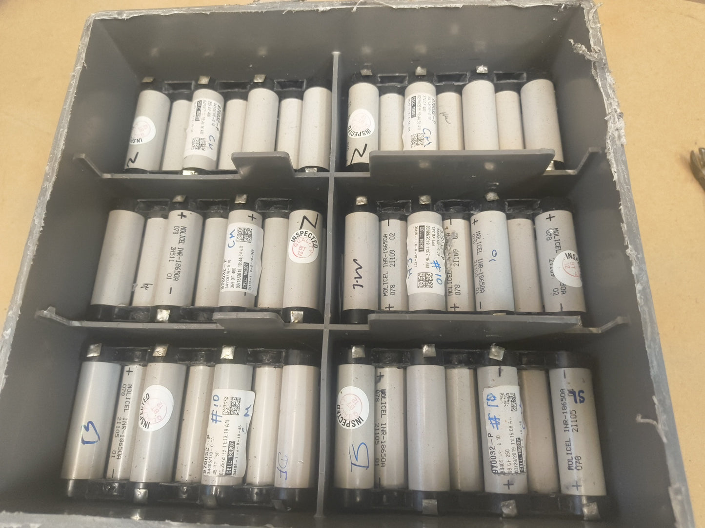 24V Molicell packs