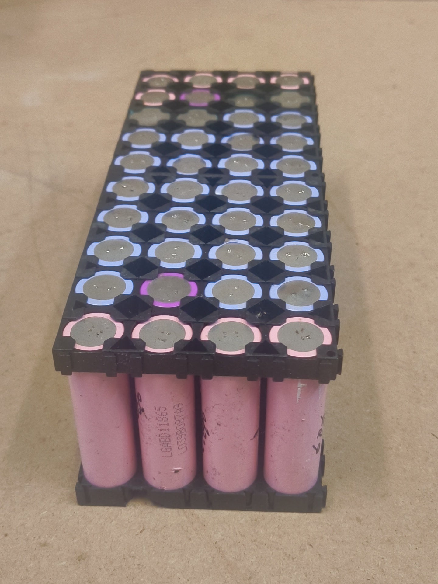 40x 18650s capacity tested 2-3.5AH
