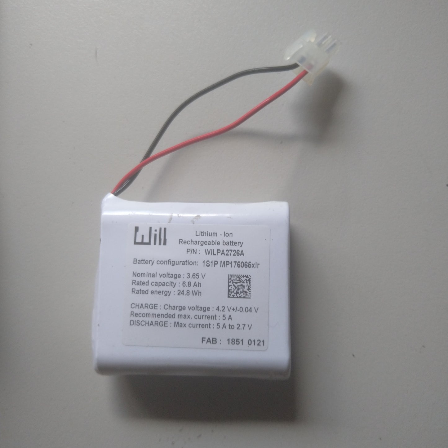 lithium ion cell with protection circuit