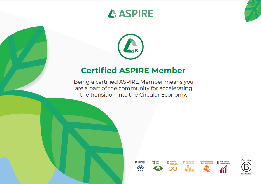 Announcing We Are Officially Members of ASPIRE