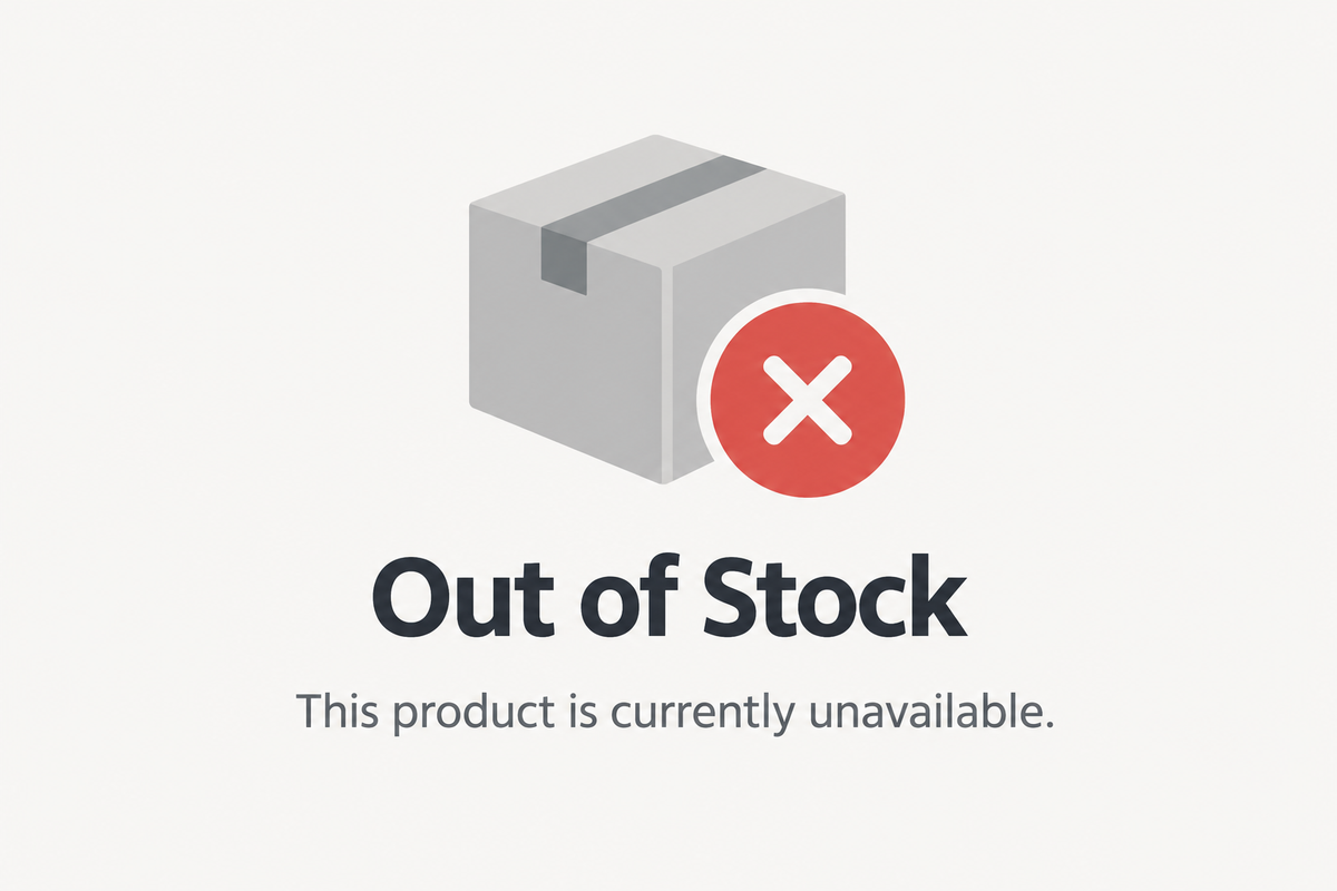 Out of Stock or Pre-Order