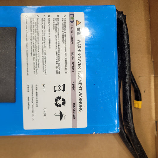 Model DY4813 48V 624Wh Scooter Battery