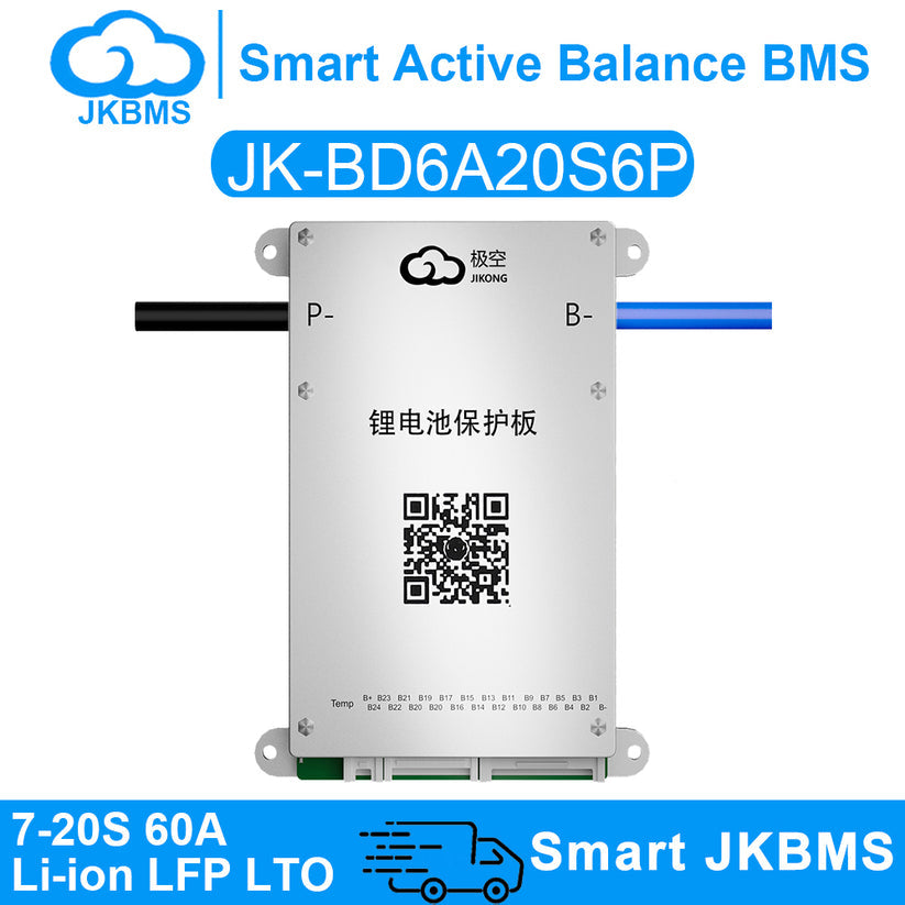 JK-BD6A20S6P Smart Active Balance BMS – 20S 60A