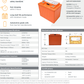 50Ah 12v LFP Inventus Battery