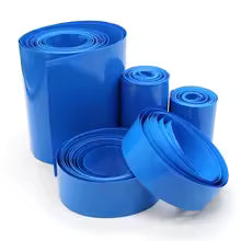 65m-500mm PVC Heat Shrink Tube Insulated Protection Film Wrap / Sleeve