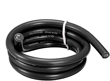 Silicone Covered Cable Wire 6AWG